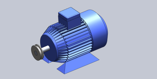 Solidworks中的电机设计缩略图